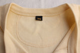FREEWHEELERS / HENLEY NECK LONG SLEEVE SHIRT (#2535004,STRAW CREAM)