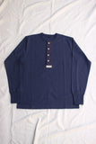 FREEWHEELERS / HENLEY NECK LONG SLEEVE SHIRT (#2535004,DRY NAVY)