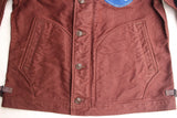 FREEWHEELERS / "HOP HEADS" DECK WORKER JACKET (#2621006,DARK RED BROWN)