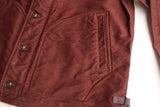 FREEWHEELERS / "HOP HEADS" DECK WORKER JACKET (#2621006,DARK RED BROWN)