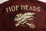 FREEWHEELERS / "HOP HEADS" DECK WORKER JACKET (#2621006,DARK RED BROWN)