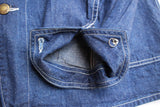 FREEWHEELERS / "IRON WHARF" WORK COAT (#2621003,9.5oz INDIGO DENIM)