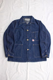 FREEWHEELERS / "IRON WHARF" WORK COAT (#2621003,9.5oz INDIGO DENIM)