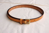 JABEZ CLIFF / LONG SADDLE LEATHER BELT