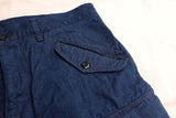 FREEWHEELERS / "JUNGLE FATIGUES" TROPICAL TROUSERS CUT-LENGTH (#2622006,9oz INDIGO DENIM)