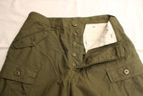 FREEWHEELERS / "JUNGLE FATIGUES" TROPICAL TROUSERS CUT-LENGTH (#2622007,OLIVE)