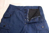 FREEWHEELERS / "JUNGLE FATIGUES" TROPICAL TROUSERS CUT-LENGTH (#2622006,9oz INDIGO DENIM)