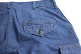 FREEWHEELERS / "JUNGLE FATIGUES" TROPICAL TROUSERS CUT-LENGTH (#2622006,9oz INDIGO DENIM)