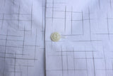 Cushman / KASURI CHECK OPEN COLLAR SHORT SLEEVE SHIRT (25627,WHITE)