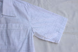 Cushman / KASURI CHECK OPEN COLLAR SHORT SLEEVE SHIRT (25627,WHITE)