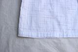 Cushman / KASURI CHECK OPEN COLLAR SHORT SLEEVE SHIRT (25627,WHITE)