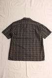 Cushman / KASURI CHECK OPEN SHIRT (25607,BLACK)