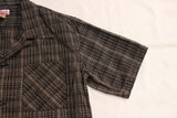 Cushman / KASURI CHECK OPEN SHIRT (25607,BLACK)