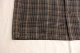 Cushman / KASURI CHECK OPEN SHIRT (25607,BLACK)