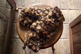 Cushman / LEOPARD FUR MUFFLER (29361,BLACK LEOPARD)