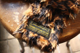 Cushman / LEOPARD FUR MUFFLER (29361,BLACK LEOPARD)