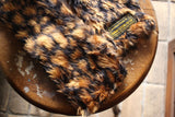 Cushman / LEOPARD FUR MUFFLER (29361,BLACK LEOPARD)