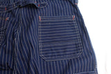 FREEWHEELERS / "LONGSHOREMAN" OVERALLS (#2612001,INDIGO WABASH STRIPE)