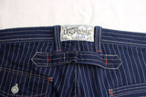 FREEWHEELERS / "LONGSHOREMAN" OVERALLS (#2612001,INDIGO WABASH STRIPE)