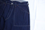 FREEWHEELERS / "LONGSHOREMAN" OVERALLS (#2612001,INDIGO WABASH STRIPE)