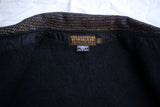 FREEWHEELERS / "LONGSHOREMAN" WINTER WORKER JACKET (#2531014,GRAINED BLACK STRIPE × BLACK)