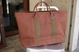 WORKERS / Leather Handle Tote Bag (Brown)