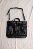 Rainbow Country / Leather Helmet Bag (RCL-60004,BLACK) / 2026 model