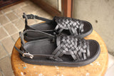 TOKYO SANDAL / "MIZUHIKI SLIP-ON" (TS-D04,BLACK)