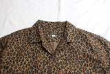 COLIMBO / MODEST OPEN COLLAR SHIRT (ZB-0314,LEOPARD PATTERN)