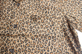 COLIMBO / MODEST OPEN COLLAR SHIRT (ZB-0314,LEOPARD PATTERN)