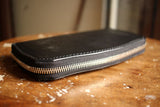 MANIFOLD / ROUND FASTENER WALLET (MW-11,BLACK)