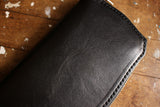 MANIFOLD / ROUND FASTENER WALLET (MW-11,BLACK)