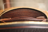 MANIFOLD / ROUND FASTENER CARD CASE (MW-12 GS-PL) / 馬ヌメ極厚本シュリンク