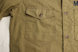 FREEWHEELERS / "Mal Ord" Blystone MECHANIC SHIRT (#2523004,LIGHT KHAKI OLIVE)