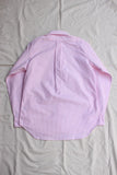 WORKERS / Modified 6 Button BD (Supima OX, Stripe, Pink)