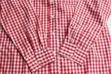 WORKERS / Modified BD Shirt (Red Gingham Poplin)