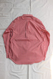 WORKERS / Modified BD Shirt (Red Gingham Poplin)