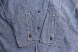 【旧価格/Size 18】FREEWHEELERS / "Neal" (#2413001,VINTAGE INDIGO CHAMBRAY) / 2024AW