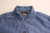 【旧価格/Size 18】FREEWHEELERS / "Neal" (#2413001,VINTAGE INDIGO CHAMBRAY) / 2024AW