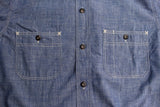 【旧価格/Size 18】FREEWHEELERS / "Neal" (#2413001,VINTAGE INDIGO CHAMBRAY) / 2024AW