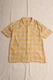 Cushman / OMBRE CHECK OPEN SHIRT (25480,YELLOW)