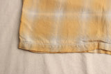 Cushman / OMBRE CHECK OPEN SHIRT (25480,YELLOW)