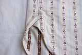 ADJUSTABLE COSTUME / ORIGINAL COTTON DOBBY STRIPE WORK STYLE SHIRT (AS-189,BEIGE)