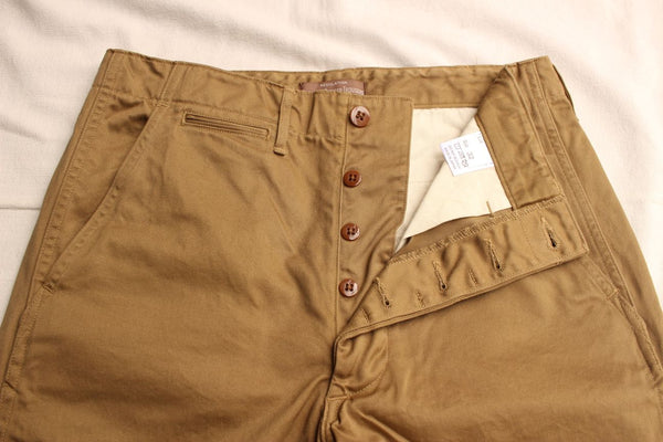WORKERS / Officer Trousers, Regular Fit, Type2 (USMC Khaki) / 巻き