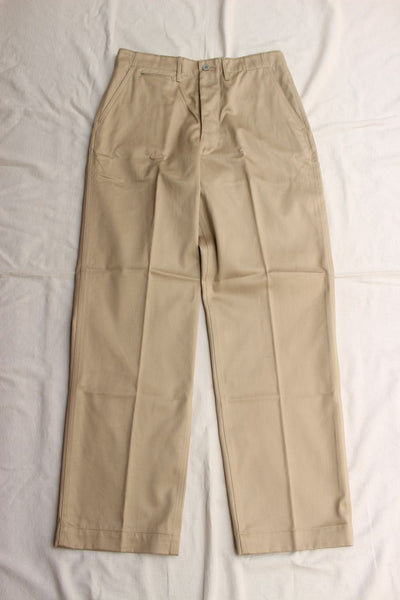 WORKERS / Officer Trousers, Vintage, Type 2 (Khaki No-1) – McFly