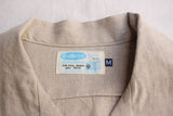 WORKERS / Open Collar Shirt (Ecru Linen)