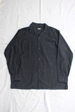 WORKERS / Open Collar Shirt (Smoky Chambray)
