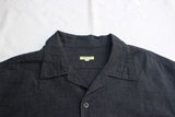 WORKERS / Open Collar Shirt (Smoky Chambray)