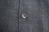 WORKERS / Open Collar Shirt (Smoky Chambray)