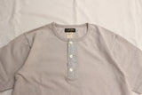 COLIMBO / PRAIRIE DOG HENLEY NECK TEE S/S (ZZ-0412,GRAY)